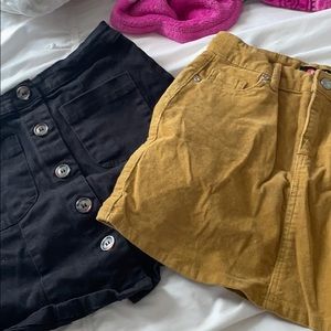 2 Jean skirts